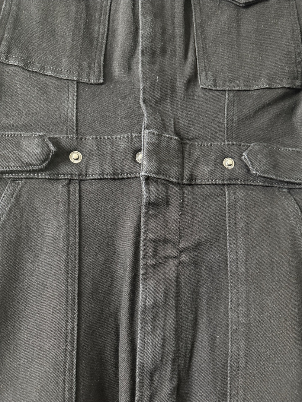 GOOD AMERICAN Utility Denim Jumpsuit - Picture 9 of 12